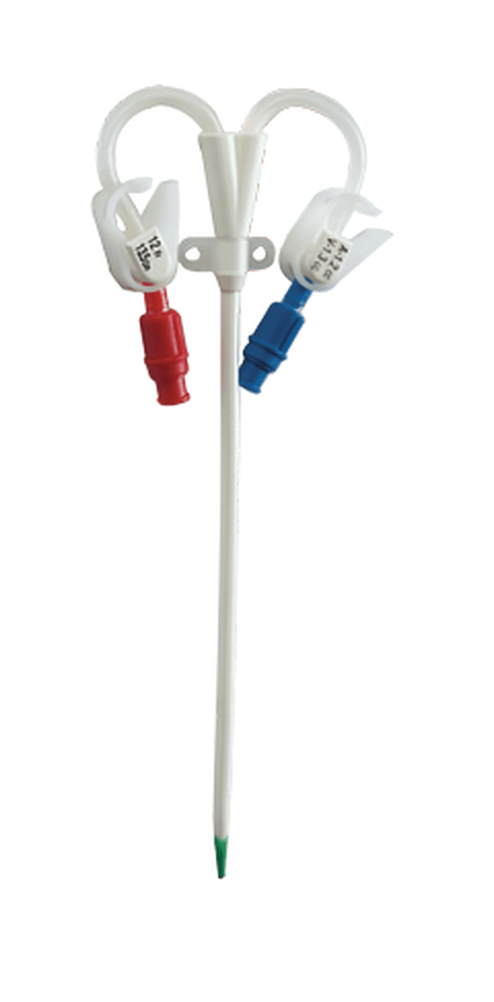 DOUBLE LUMEN CURVED CATHETER