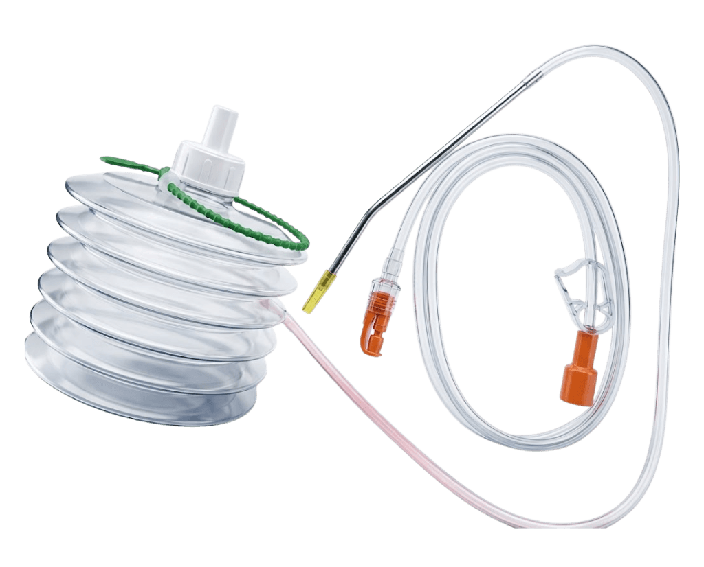 CLOSE WOUND SUCTION KIT / VAC SET