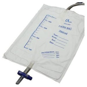 URINE BAG WITH BOTTOM OUTLET